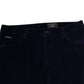 Navy Blue Cotton Tapered Formal Trouser Pants