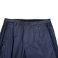 Blue Cotton Tapered Men Formal Trousers Pants