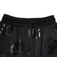 Black Logo Cotton Bermuda Sweatshorts Shorts