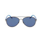 Gray Metal Sunglasses
