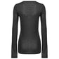 Black Viscose Sweater