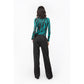 Green Viscose Sweater