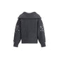 Rhinestones wool Cardigan