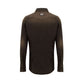 Brown Cotton Denim