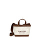 Beige Cotton Tote Bag