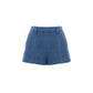 Blue Wool Short