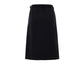 Black Wool Skirt