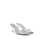 Gray Leather Mule