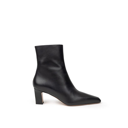 Black Leather Boot