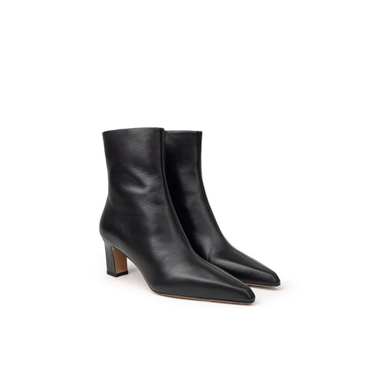 Black Leather Boot