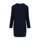 Navy Blue Wool Short