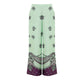 Green Silk Pant