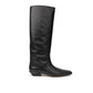 Black Leather Boot