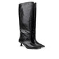 Black Leather Boot