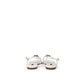 White Leather Flip-Flop Sandal