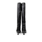 Black Leather Boot