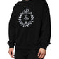 Black Cotton DG Logo Crew Sweatshirt Sweater