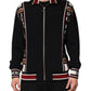 Black DG King Full Zip Sweatshirt  Sweater