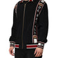 Black DG King Full Zip Sweatshirt  Sweater