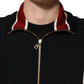 Black DG King Full Zip Sweatshirt  Sweater