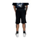 Black Cotton Short