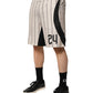 Off White Polyester DG Logo Sweatshorts Shorts