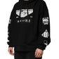 Black Cotton DG Milano Logo Print Hoodie Sweater