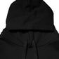 Black Cotton DG Milano Logo Print Hoodie Sweater