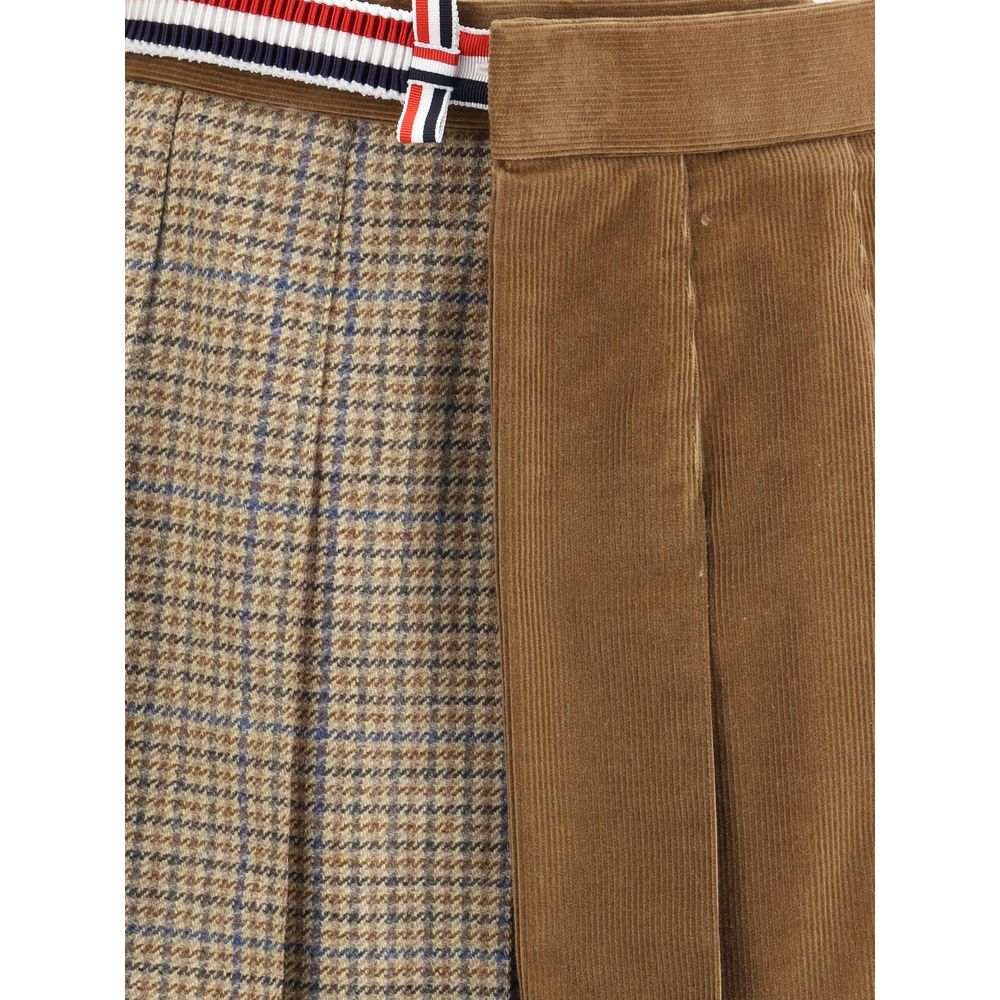 Pleated Miniskirt