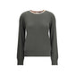 Wool Pullover with Check