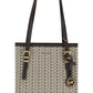 Quinn large jacquard logo Tote Bag