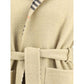 Reversible wool robe Coat