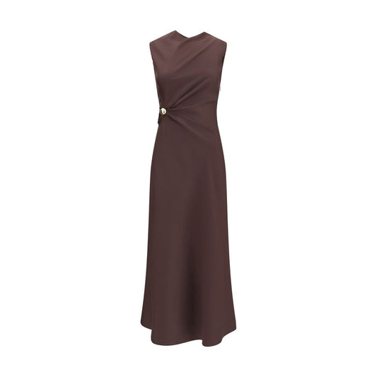 Silk midi Dress