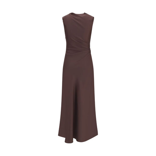 Silk midi Dress