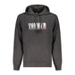 Black Cotton Men Sweater