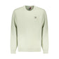 Green Cotton Men Sweater