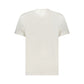 White Cotton Men T-Shirt