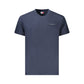 Blue Cotton Men's T-Shirt