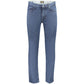 Blue Cotton Men's Slim Fit Jean