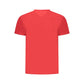 Red Cotton Men T-Shirt
