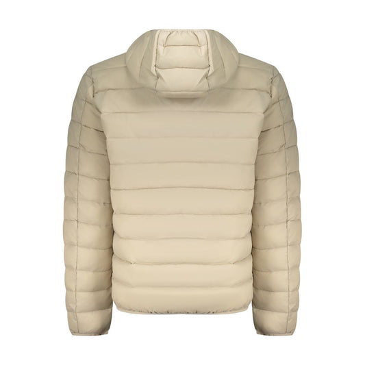 Beige Polyamide Men Jacket