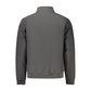 Black Polyester Men Jacket