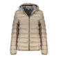 Beige Polyamide Women Jacket
