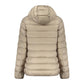 Beige Polyamide Women Jacket