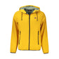 Yellow Polyester Men's Jacket