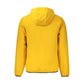 Yellow Polyester Men's Jacket