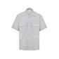 Blue Cotton Shortsleeve