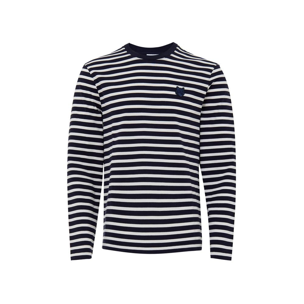 Blue Cotton Long Sleeve