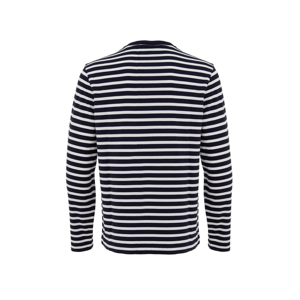 Blue Cotton Long Sleeve