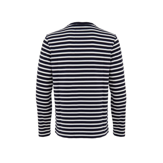 Blue Cotton Long Sleeve